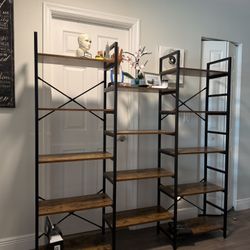 Bookshelf And Desk
