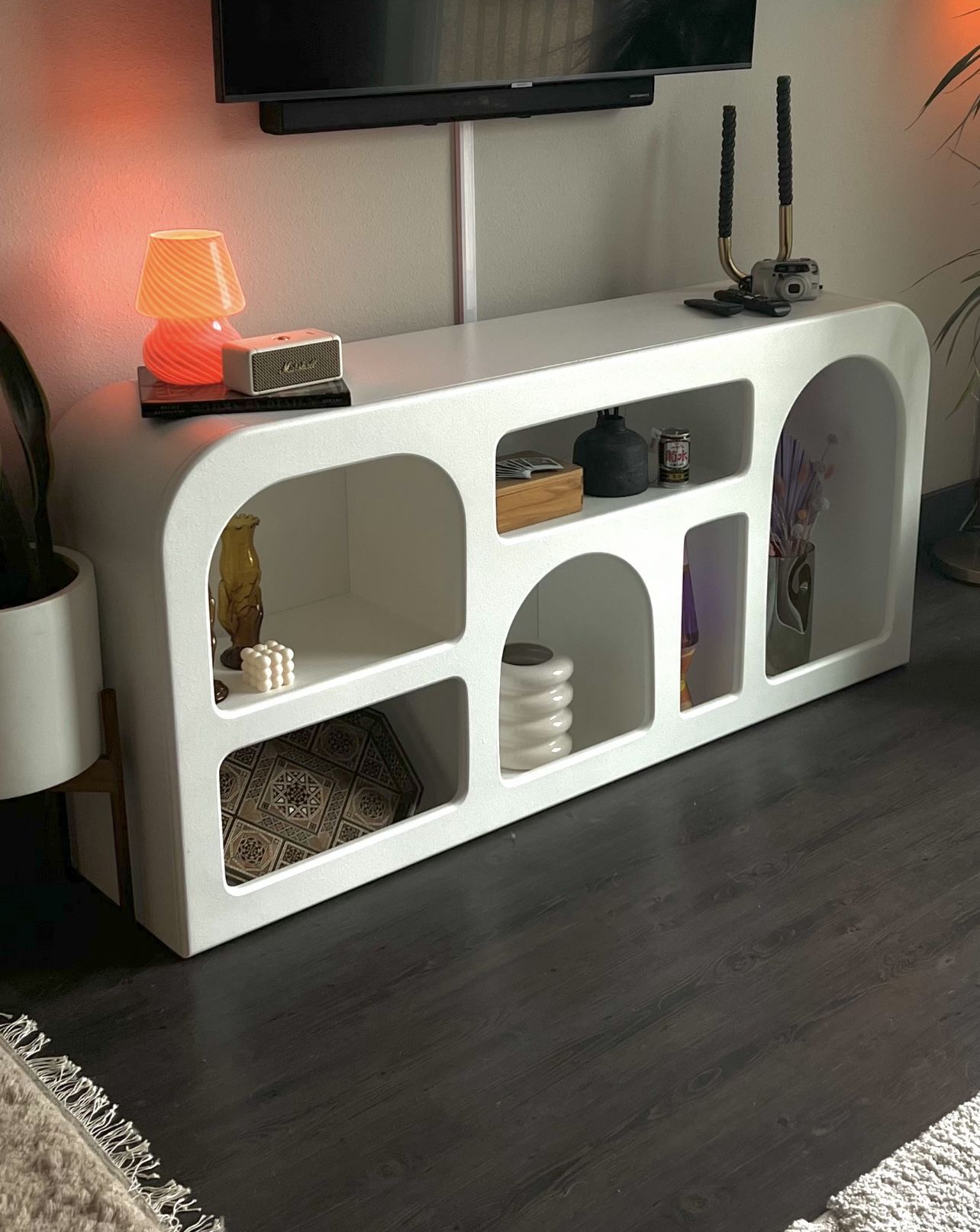 Storage And Entertainment Center Console Bookcase Urban Outfitters