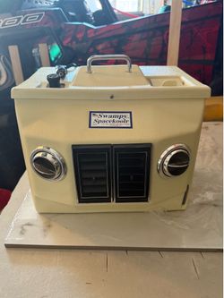 Vintage Swampy Spacekoolr automotive swamp cooler designed for 12V DC