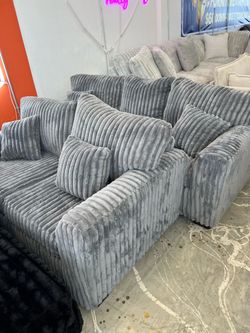 Two piece Couch and loveseat