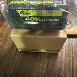 Ryobi 6ah 40v Lithium Battery 