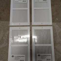 (4×) 12×6 Return Air Grilles
