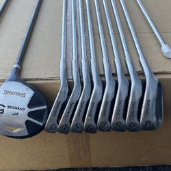 Men's Golf Clubs Spalding Molitor Midsize Irons 3-9, P | 3,5 Woods | Putter