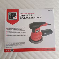 Sure Built orbital palm sander