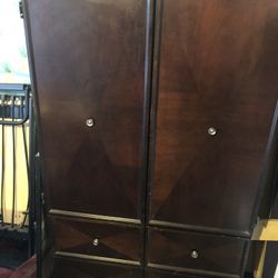 Wood Armoire/storage