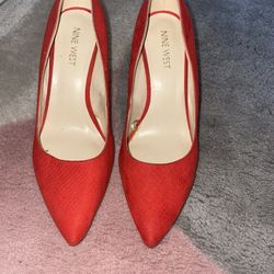 Nine West Red Heels 👠 