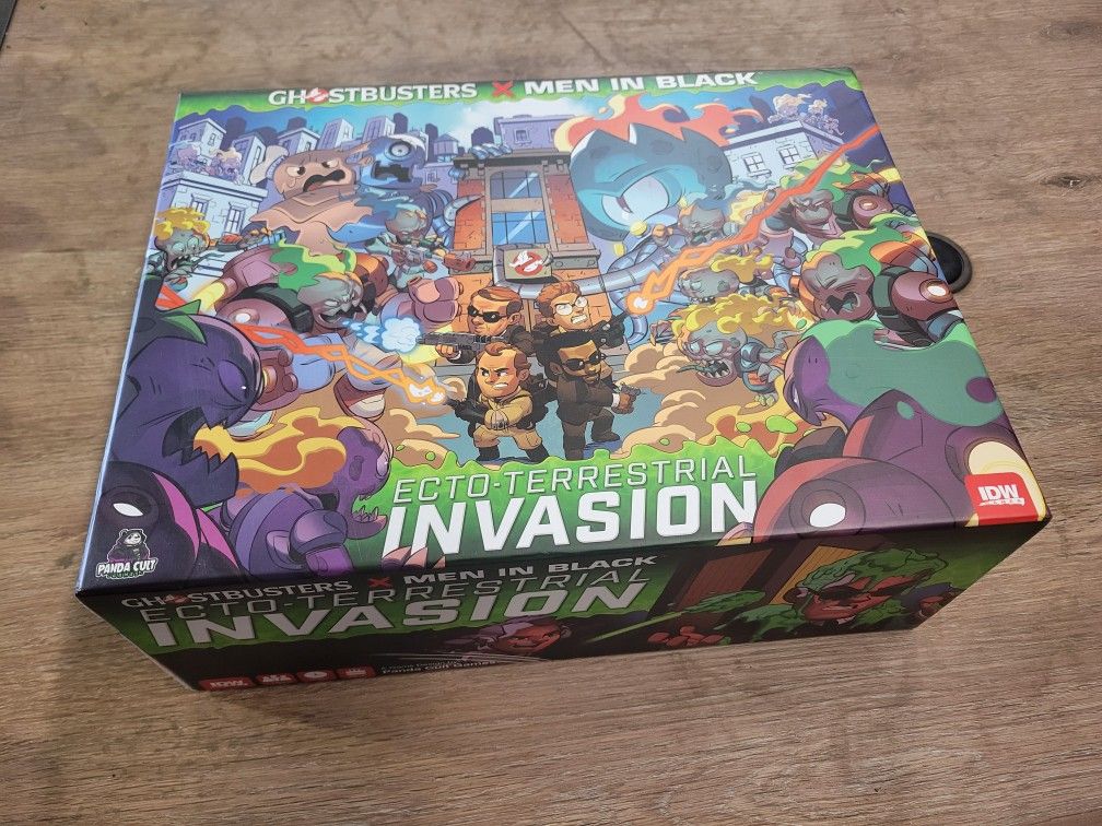 Ghostbusters MIB Ecto-terrestrial Invasion BOARD GAME