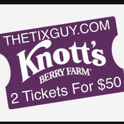 Knotts Berry Farm Tickets
