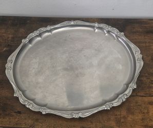 Silver Plated Serving Dish 16"