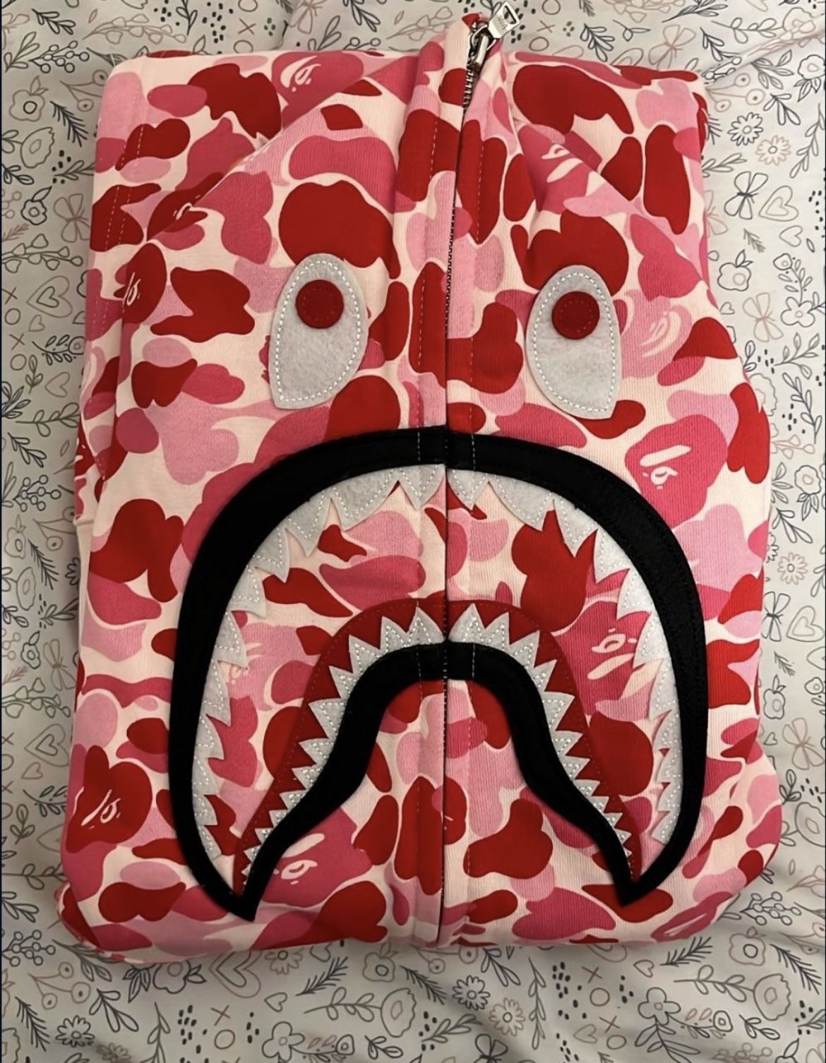 Pink Camo Bape Hoodie