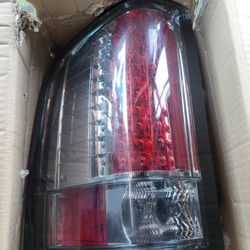 LED tail light assembly for a 2007-2014 Chevy Silverado 2500HD/3500HD.
