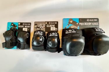 NEW 187 Killer Pads Pro Derby Protective Set - Size Medium