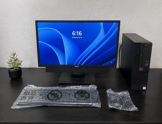 Dell Desktop PC Setup – i5 PC, with Monitor, Keyboard & Mouse