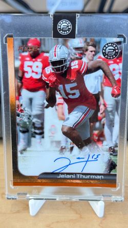 2024 Pulse Premiere Jelani Thurman Auto Ohio State Buckeyes RC Hype