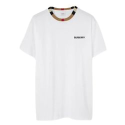 Burberry Icon Stripe Trim T-Shirt XL