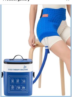 Ice Machine for Hip After Surgery, 12H Cooling Cold Therapy Machine
