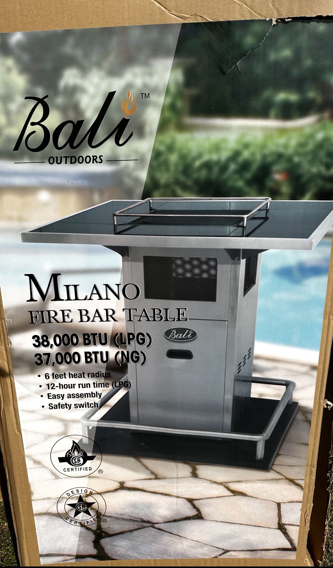 brand new patio fite pi table bar