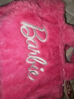 Pink barbie purse