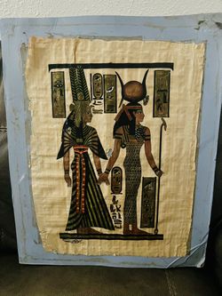 Egyptian Papyrus Paintings