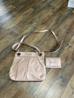 Coach Leather Bag Wallet