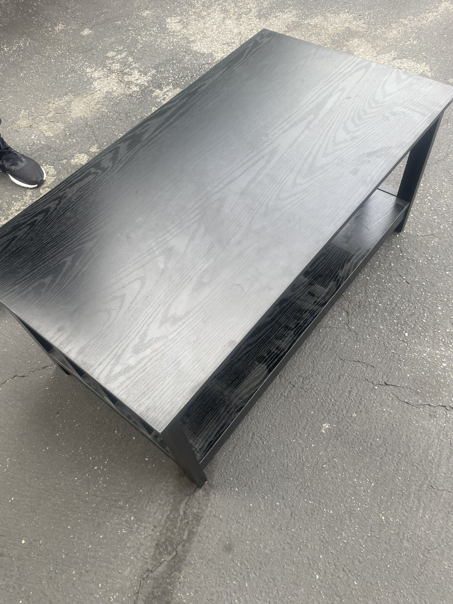 black coffee table