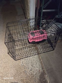 Large dog crate