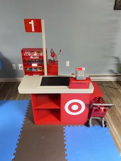 Target Checkout Lane Playset with Shopping Cart