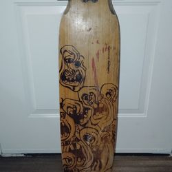 Longboard bhangra bamboo