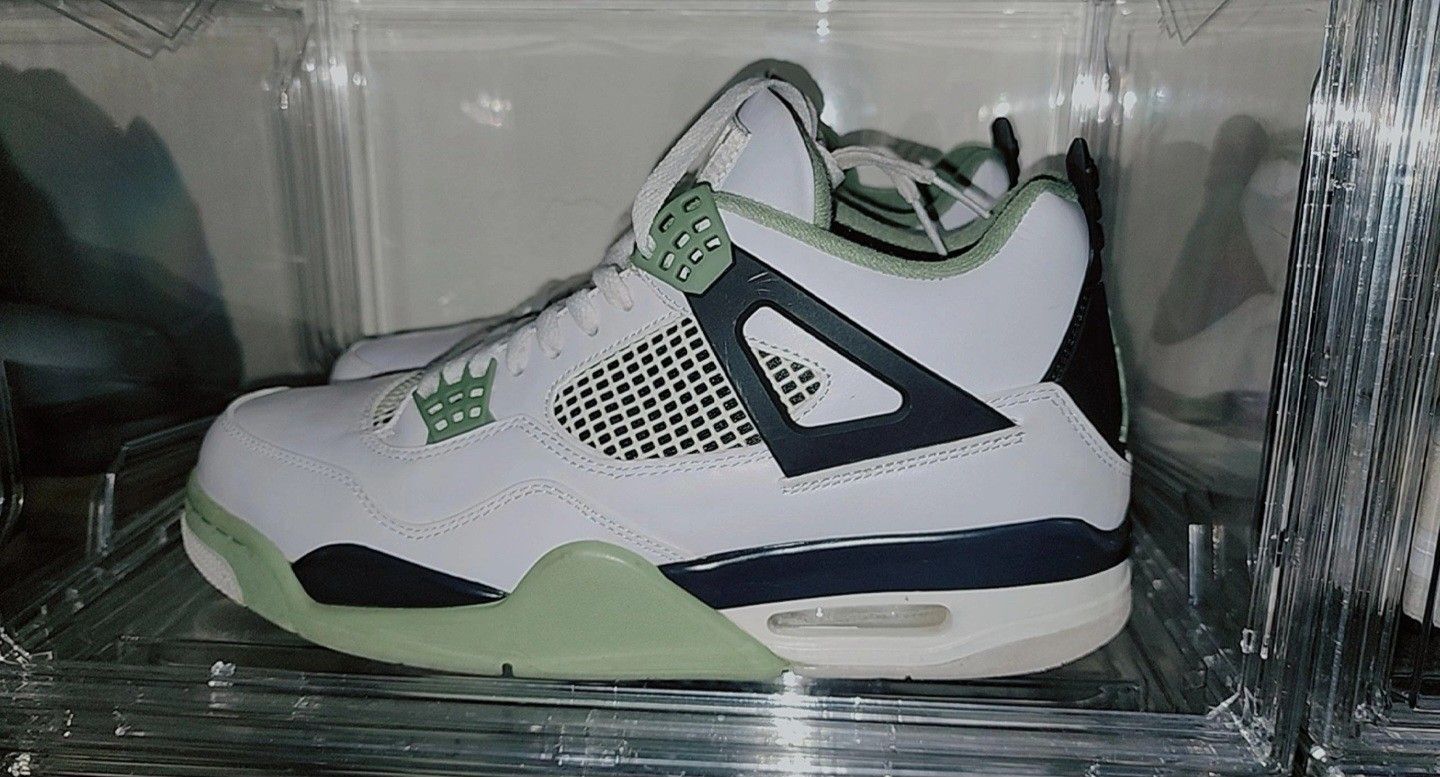 Jordan Retro 4 Seagreen Sz 12.5