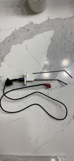 Gas Grill Igniter Electrode with Wire and Probe