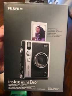 Fujifilm instax mini Evo Instant Film Camera - Black