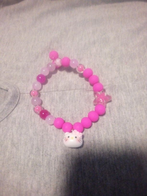 Pink  Hello Kitty Bracelet 