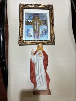 Religious sculpture and painting