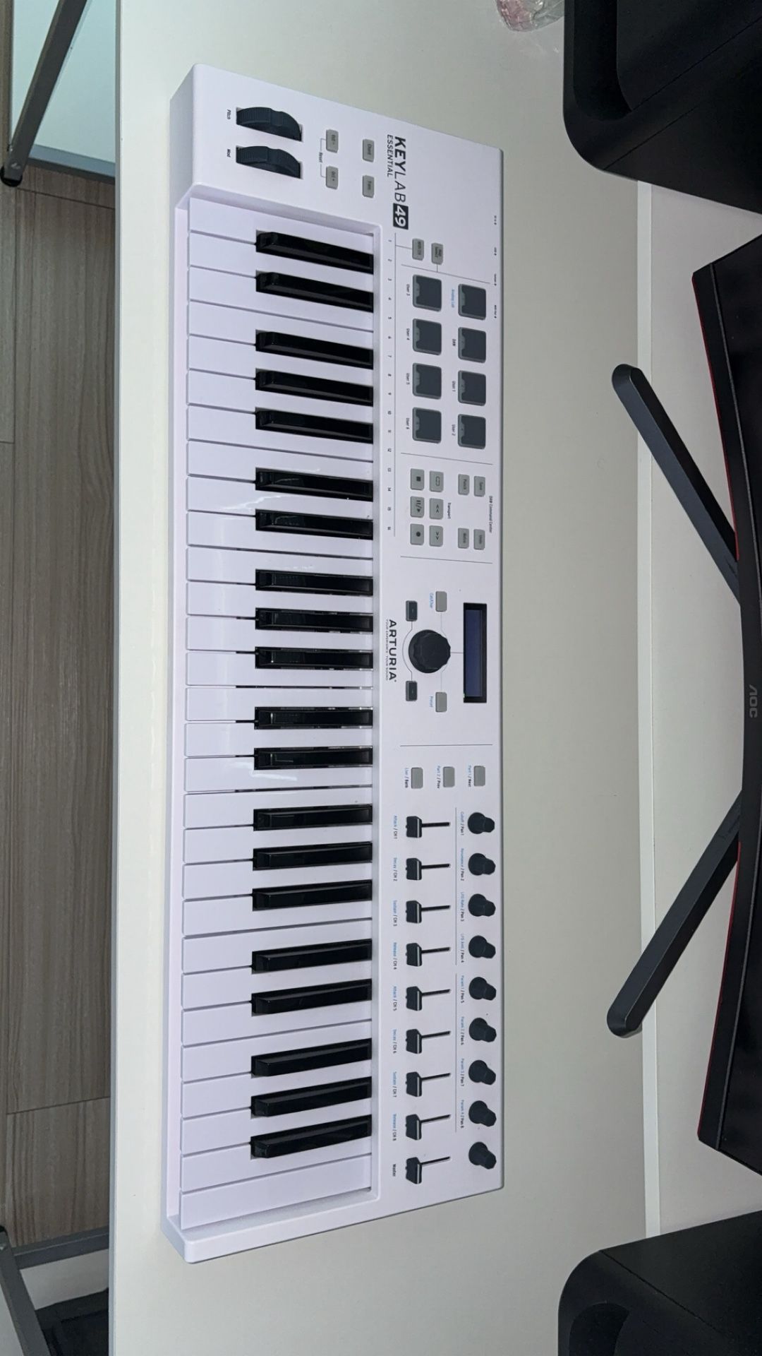 arturia keylab 49 essential universal midi controller and software