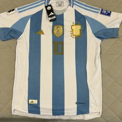 Messi #10 Argentina Home Jersey 2024