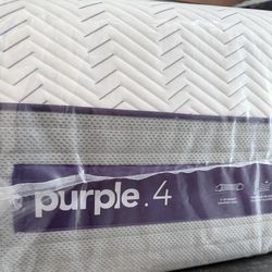 New cal king purple 4 mattress