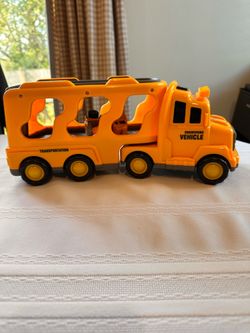 Toy Car Carrier Truck | Engineering Vehicle | Kids Toy