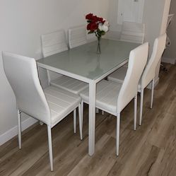 Table with 6 Chairs 