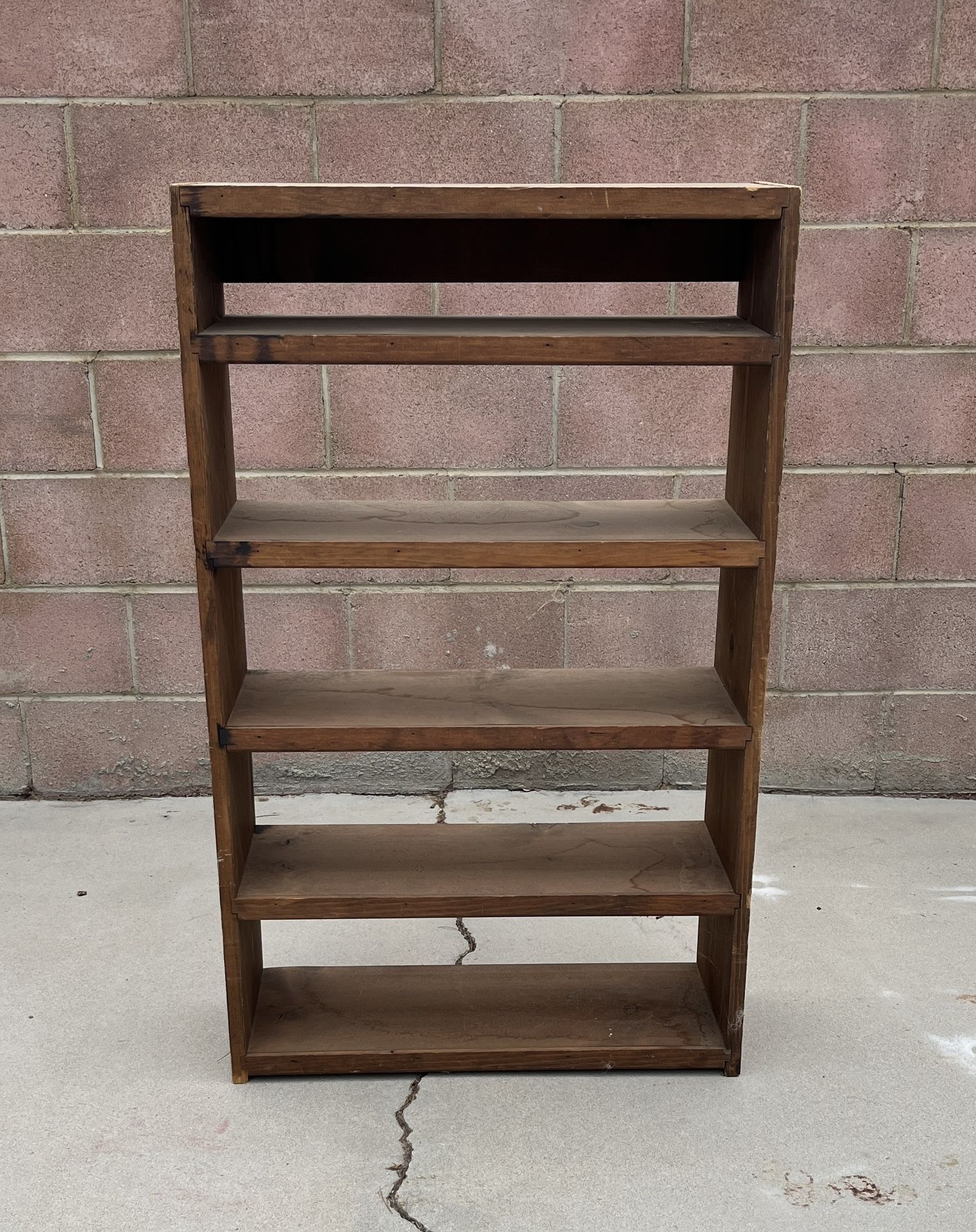 2 Garage Wood Shelves