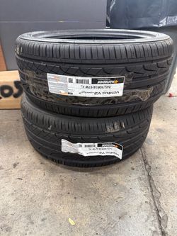 Brand new pair of tires 245/40/18 Hankook