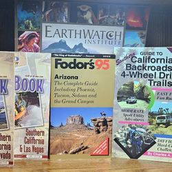 Travel Guides 6 Books