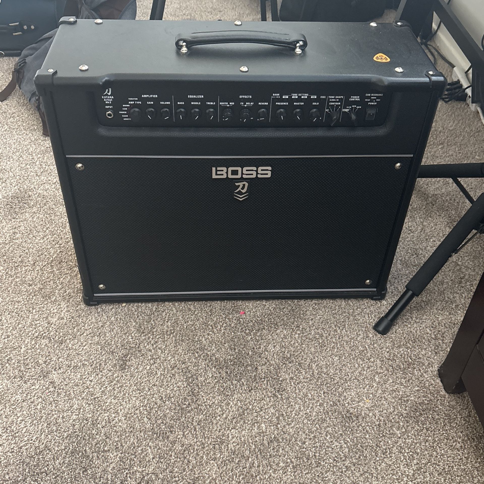 Boss Katana Artist Mkii Mark 2 Guitar Amp With Footswitch