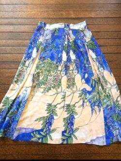 Wisteria Cottagecore Gregory Floral Skirt