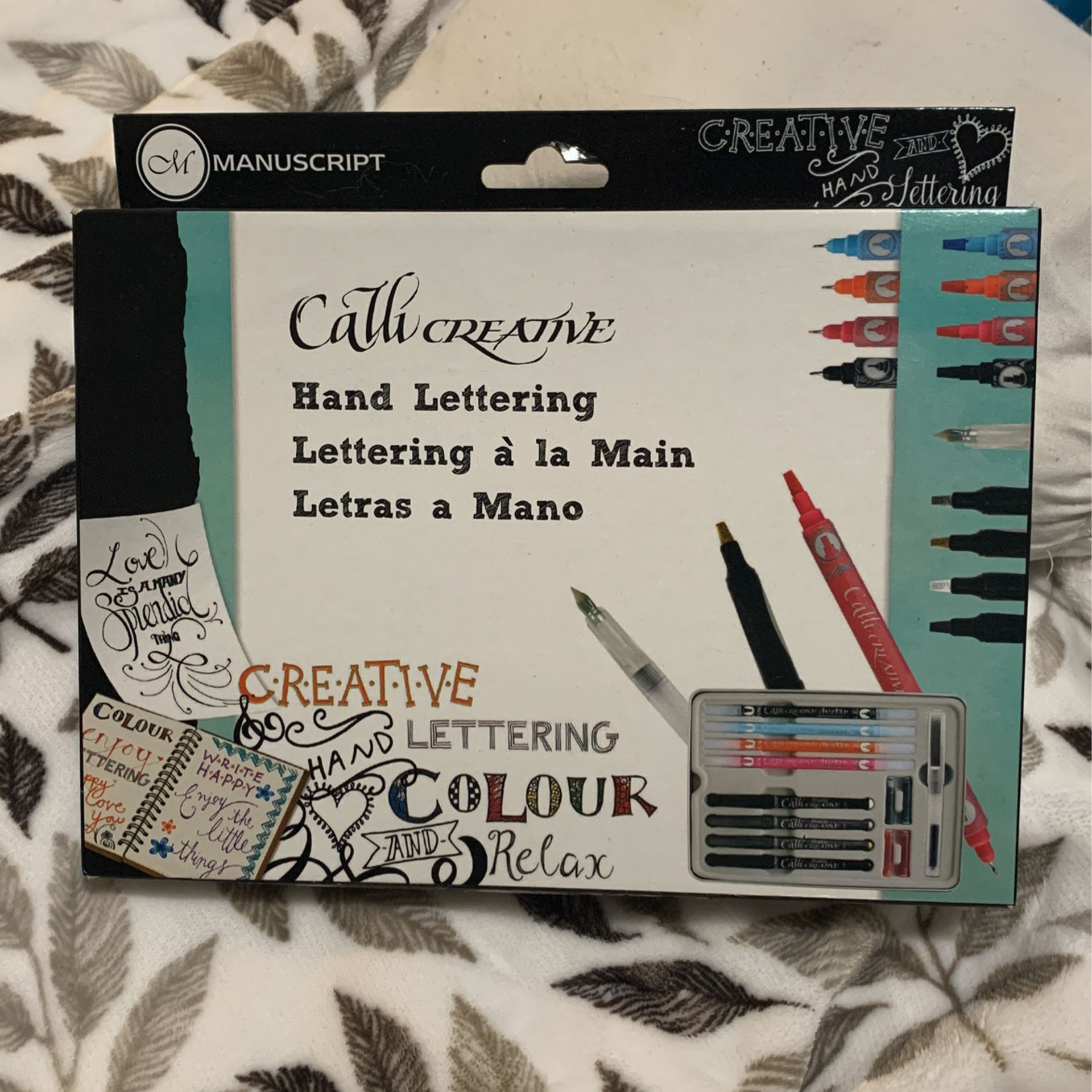 Calligraphy hand lettering Set