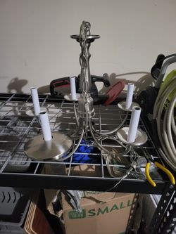 Silver Chandelier