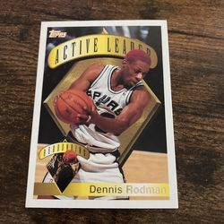 dennis rodman basketball card
