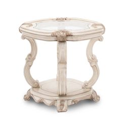 Platine de Royale Champagne End Table