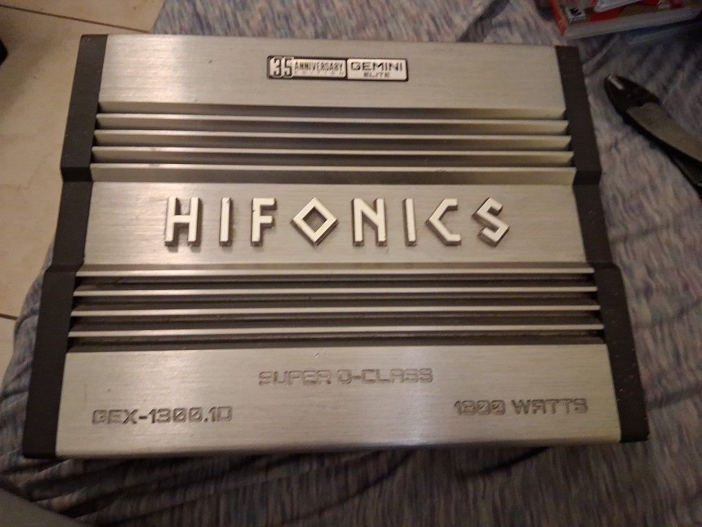 Hifonics Amplifier