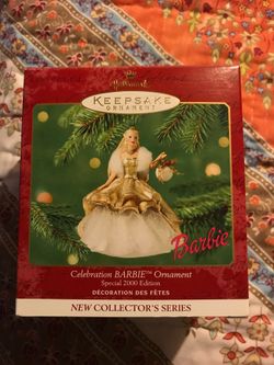 Hallmark Keepsake ornament Celebration Barbie Special 2000 Edition new in box