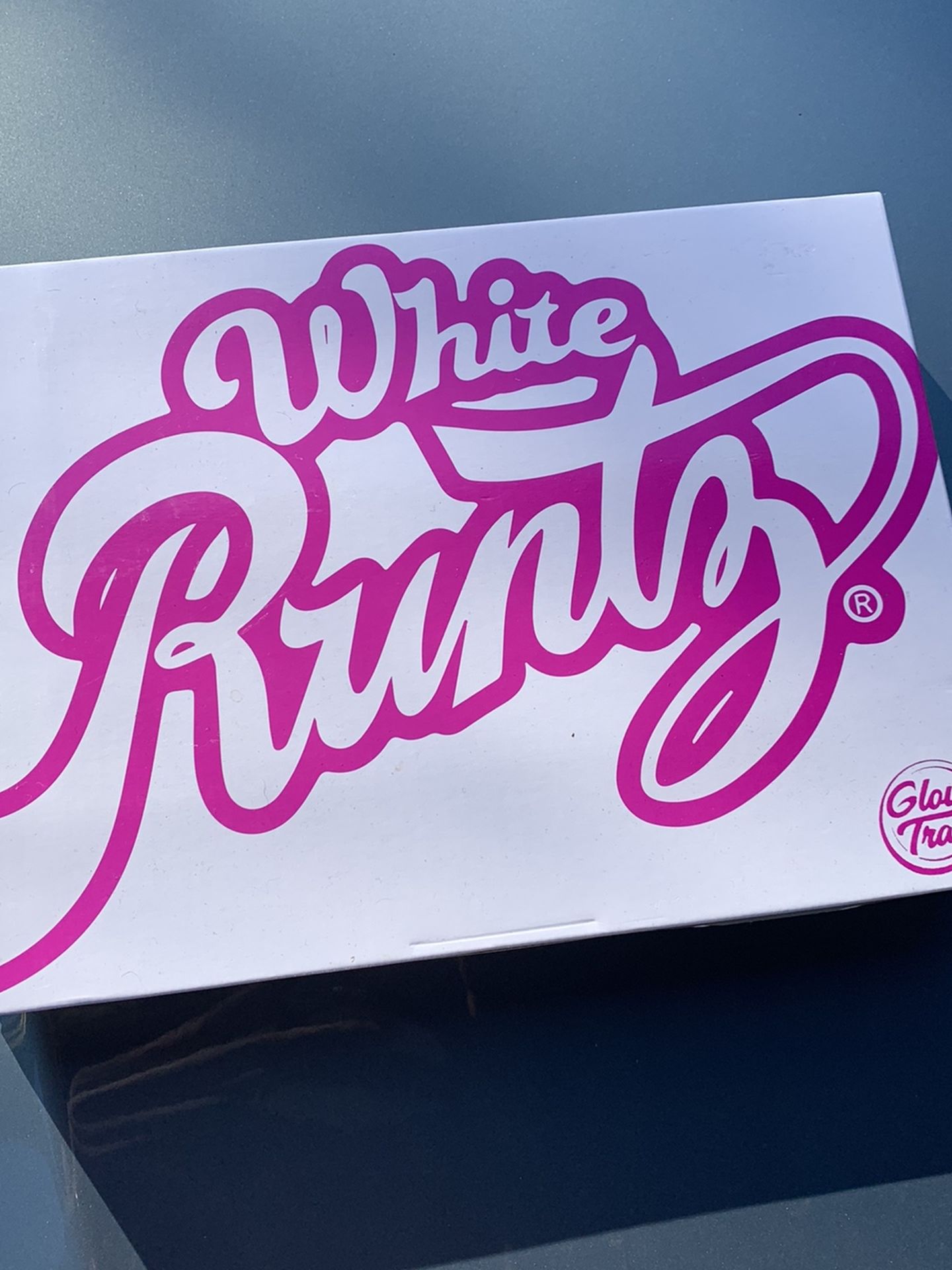 White Runts Glow Tray
